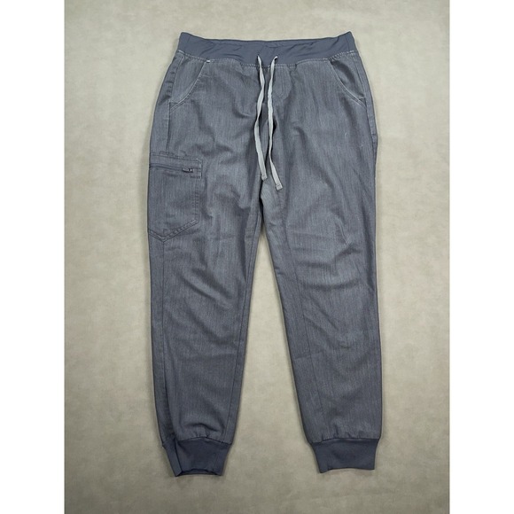 Figs Pants - FIGS Zamora Jogger Scrub Pants Womens‎ Medium (32x28) Gray Technical Collection